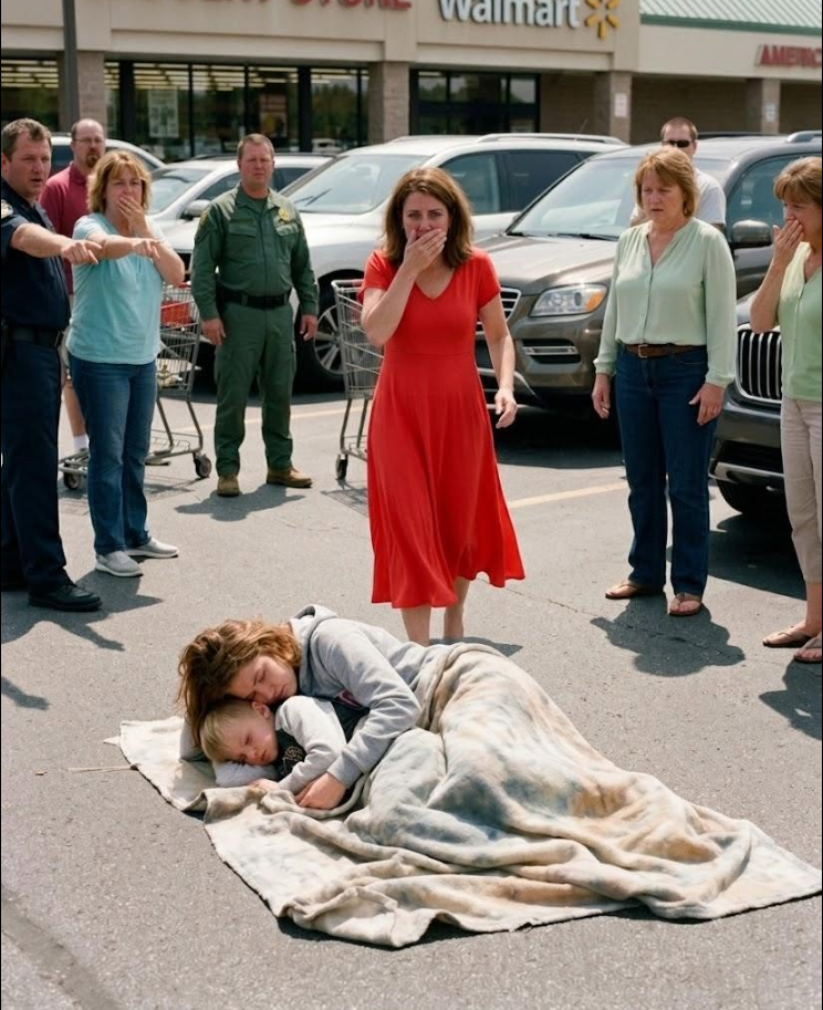 I found my daughter and my 5-year-old grandson SLEEPING IN A GROCERY STORE PARKING LOT after she was forced to leave the house I BOUGHT