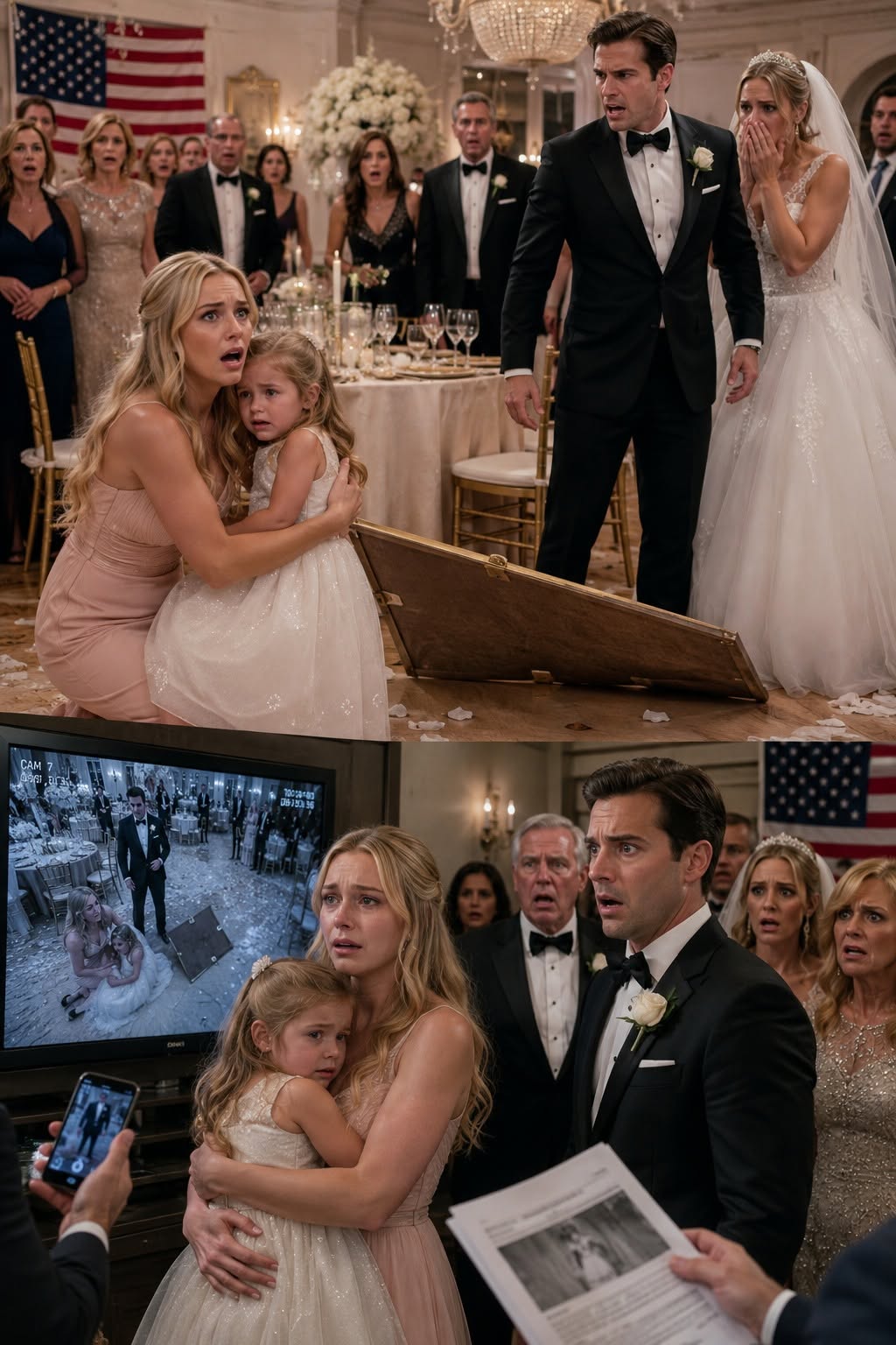 New At My Brother’s Wedding, He Hit My Daughter With a Menu Board—Then the CCTV Played the Lie That Destroyed His Life. - Briefix.net