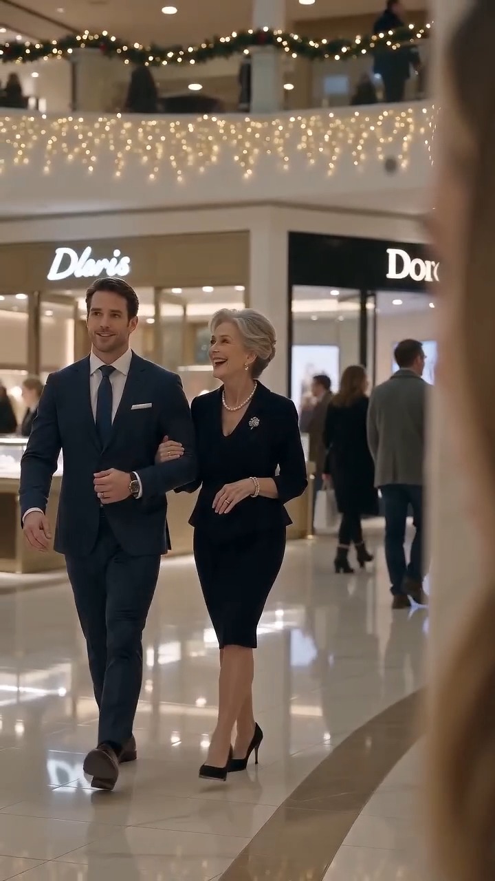 At the mall, my 11-year-old clutched my hand and said, “Mom — quickly, behind that pillar!” She murmured, “Don’t move.” I stole a glance