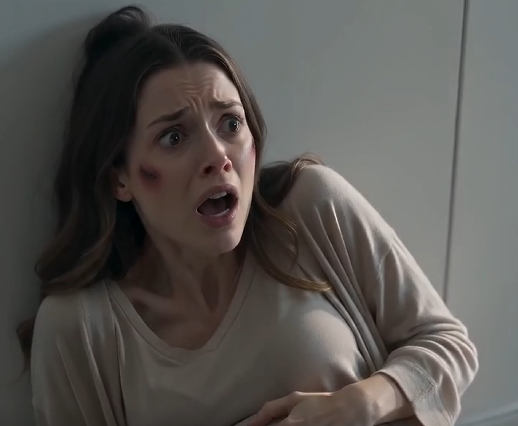 I was eight months pregnant when my husband shoved me against the wall and told me I would never leave this house alive with his child. I was still on the floor when the front door exploded open.