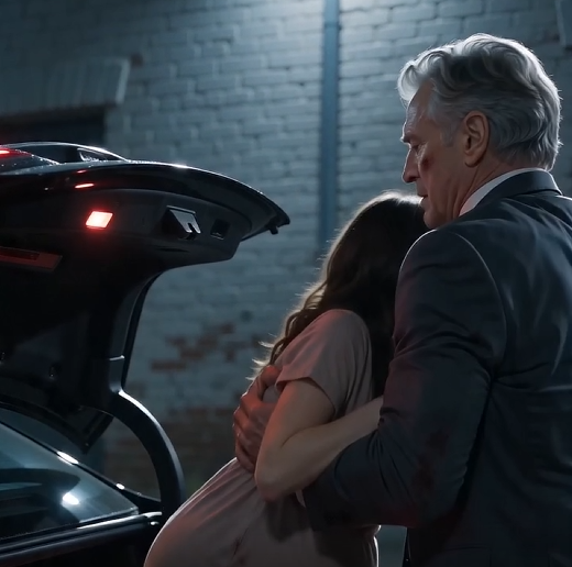 I was eight months pregnant when my husband and his mistress left me locked in the trunk of his car on the side of a dark road. I thought no one would ever find me… until the trunk opened and I saw the one person who could still save me standing there.
