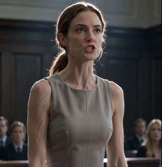 My husband thought he’d stolen everything in our divorce. Then I took off my coat and the courtroom went silent.