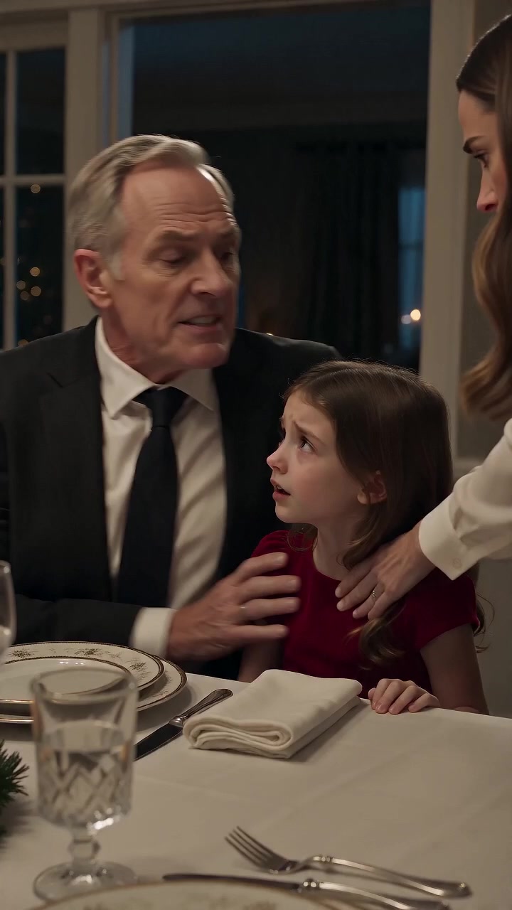 My Dad Shoved My 9-Year-Old Daughter Off Her Christmas Chair... Four Words Later, He Turned White