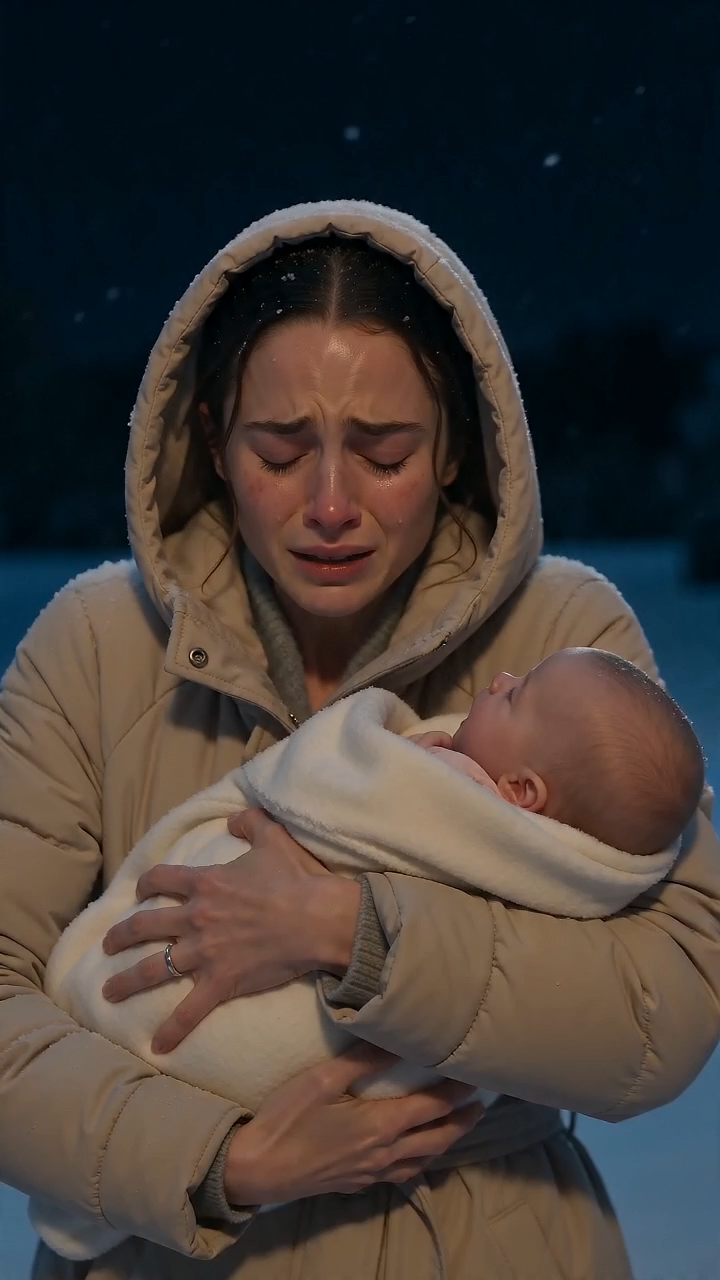 Take Your Babies and Get Out!” My Mother-in-Law Screamed as My Husband Forced Me and My Ten-Day-Old Twins Into the Snow.