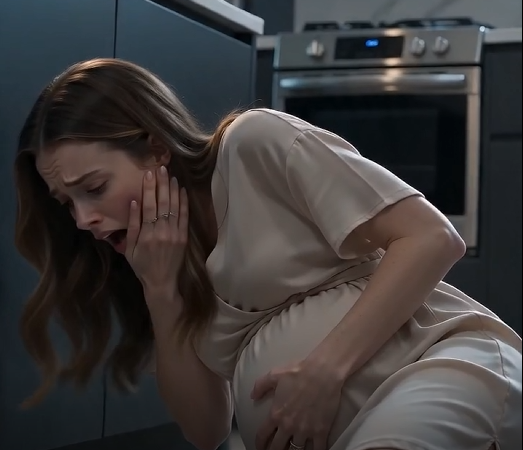 I was six months pregnant when my husband slammed me into the kitchen wall hard enough to crack the plaster. I thought the worst part was the blood in my mouth… until I heard my mother-in-law’s voice from the hallway.