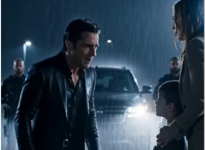 The city’s most feared mafia boss knelt in the rain… because my little boy called him Dad.